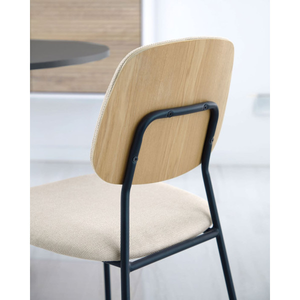 Стілець La Forma BENILDA CC3003KY12 Бежевий тканина-3