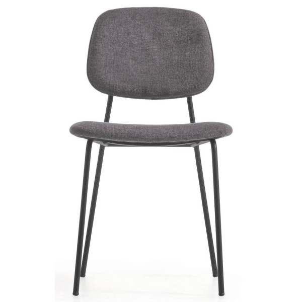 Стілець La Forma BENILDA CC3003KY15 Темно-сірий тканина-3