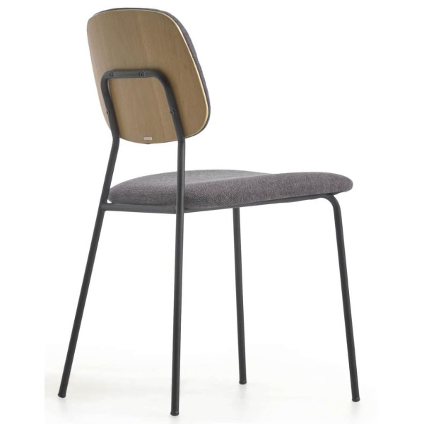 Стілець La Forma BENILDA CC3003KY15 Темно-сірий тканина-5