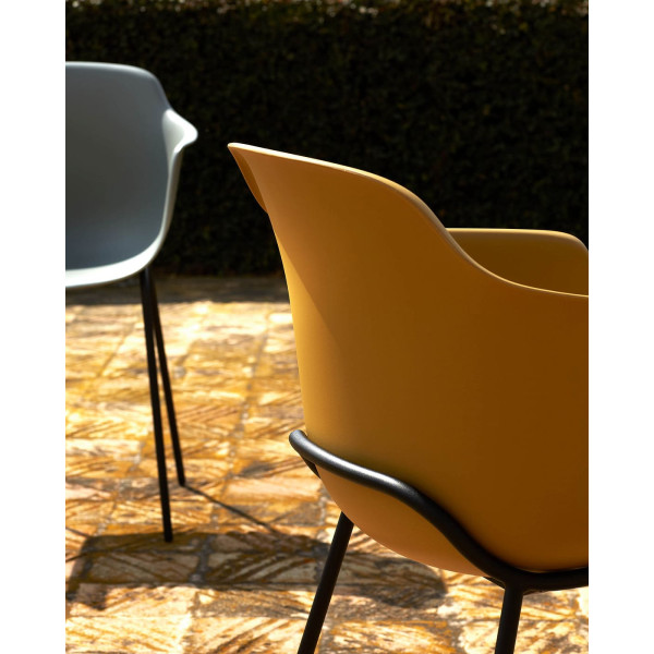 Стілець La Forma Khasumi CC1230S03 Сіро-оливковий-4