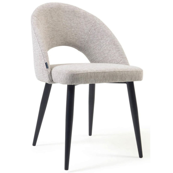 Стілець La Forma Mael CC2211MN12 Бежевий тканина-0