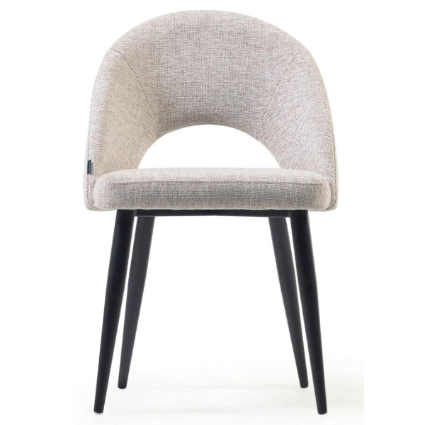 Стілець La Forma Mael CC2211MN12 Бежевий тканина-3