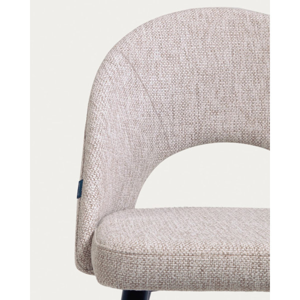 Стілець La Forma Mael CC2211MN12 Бежевий тканина-7