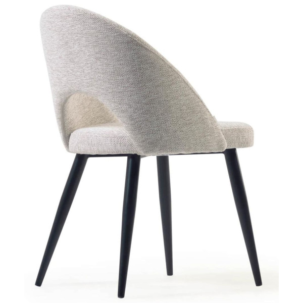 Стілець La Forma Mael CC2211MN12 Бежевий тканина-5