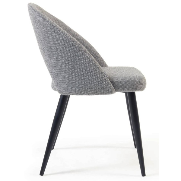Стул La Forma Mael CC2211MN14 Серый ткань-5