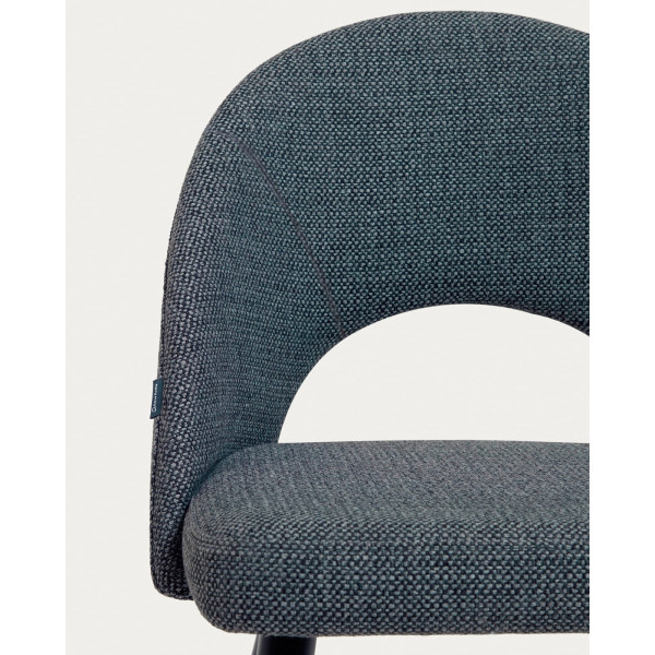 Стілець La Forma Mael CC2211MN15 Темно-сірий тканина-8