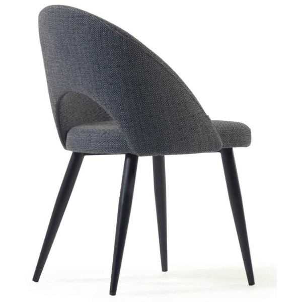 Стілець La Forma Mael CC2211MN15 Темно-сірий тканина-6