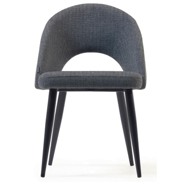 Стілець La Forma Mael CC2211MN15 Темно-сірий тканина-4