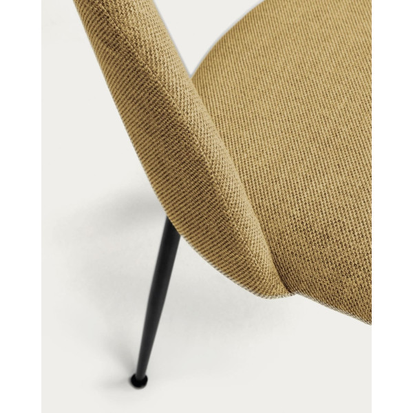 Стул La Forma Mahalia CC1804PK81 Желтый ткань-6