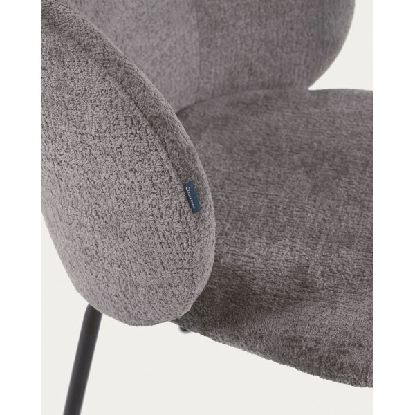 Стілець La Forma Minna CC1167BG15 Сірий тканина-8