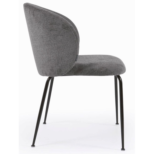Стілець La Forma Minna CC1167BG15 Сірий тканина-3