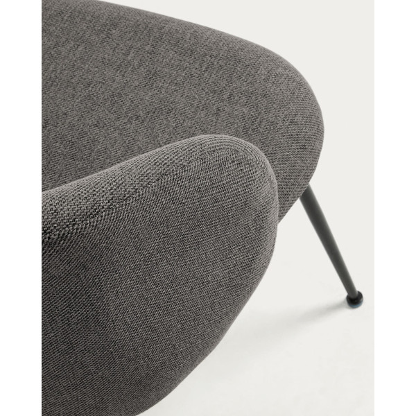 Стул La Forma Minna CC1167PK15 Темно-серый ткань-6