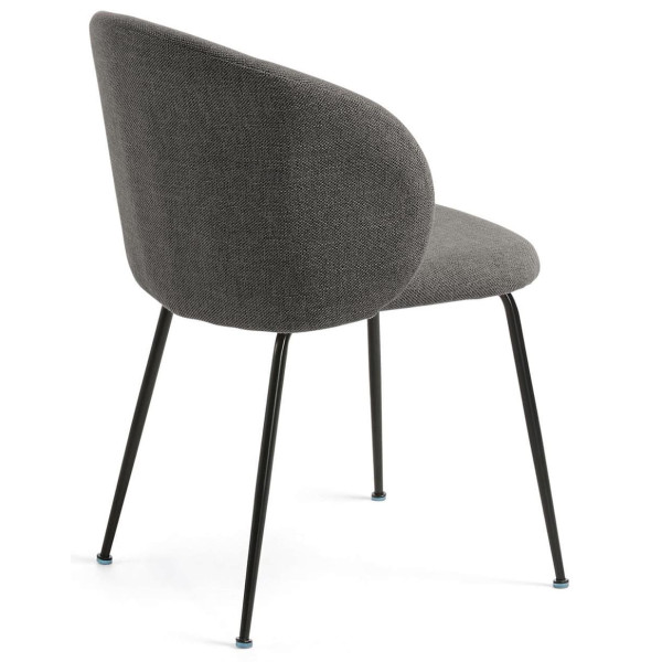 Стул La Forma Minna CC1167PK15 Темно-серый ткань-4