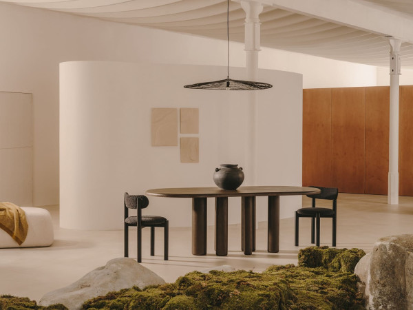 Стілець La Forma NEBAI C0100117TB01 Чорний букле-3