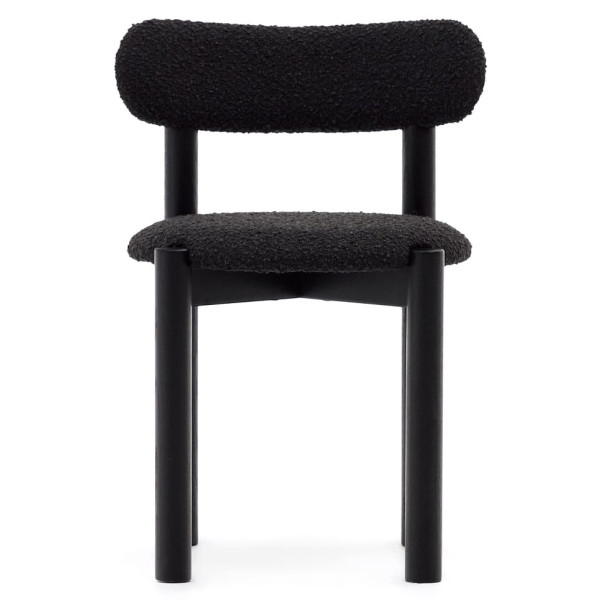 Стілець La Forma NEBAI C0100117TB01 Чорний букле-4