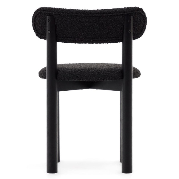 Стілець La Forma NEBAI C0100117TB01 Чорний букле-7