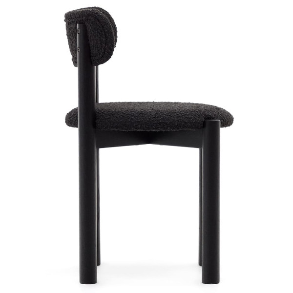 Стілець La Forma NEBAI C0100117TB01 Чорний букле-5