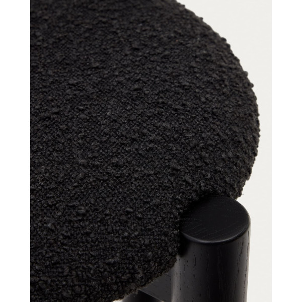 Стілець La Forma NEBAI C0100117TB01 Чорний букле-10