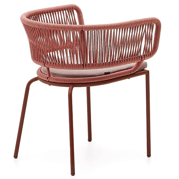 Стілець La Forma NADIN CC2234J86 Теракотовий-6