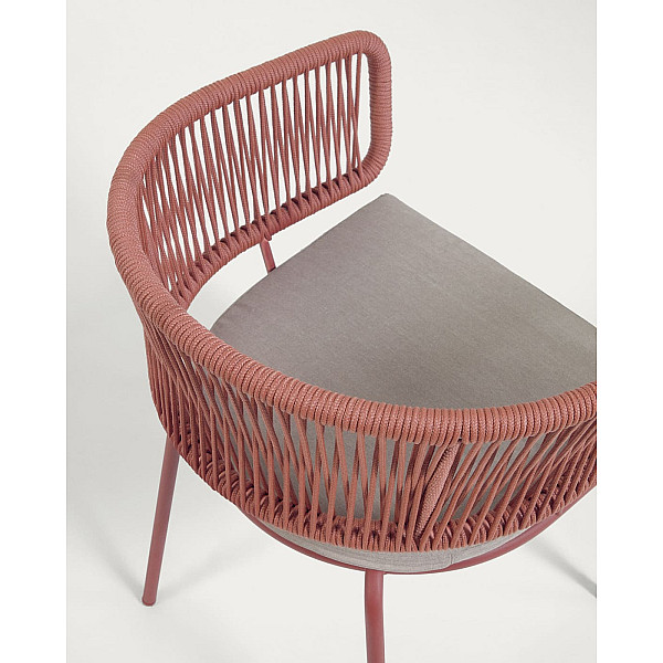 Стілець La Forma NADIN CC2234J86 Теракотовий-8