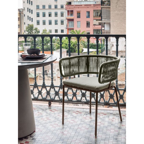 Стул La Forma NADIN CC2232J19 Зеленый-1