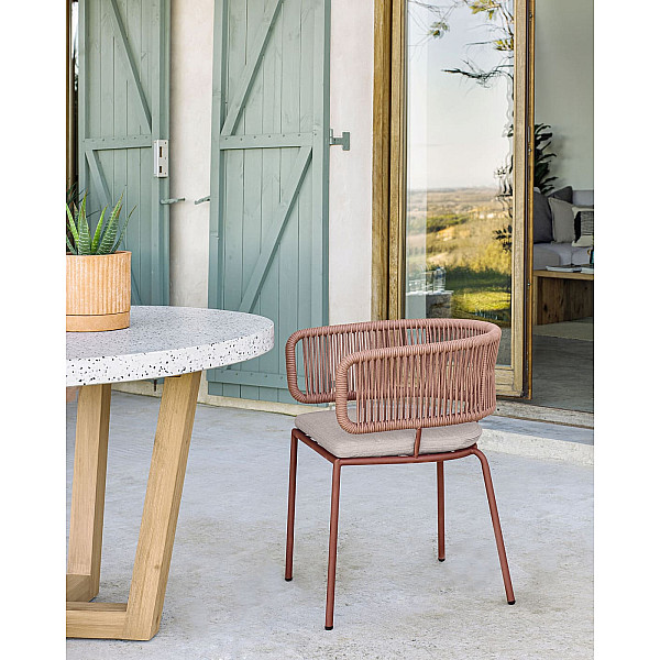 Стілець La Forma NADIN CC2234J86 Теракотовий-1