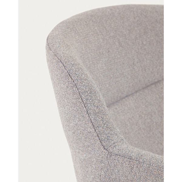 Стілець La Forma Nadya CC1986AB14 Сірий тканина-9