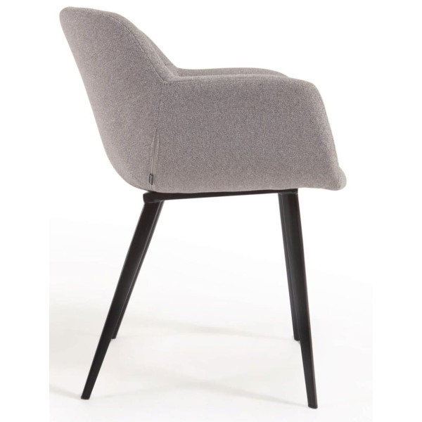 Стілець La Forma Nadya CC1986AB14 Сірий тканина-6
