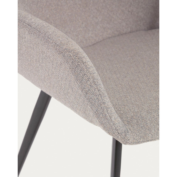 Стілець La Forma Nadya CC1986AB14 Сірий тканина-10