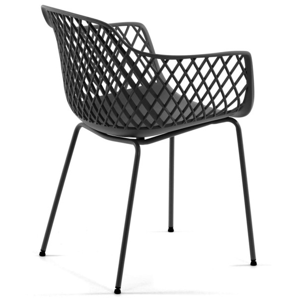 Стул La Forma QUINN CC1223S02 Темно-серый-6
