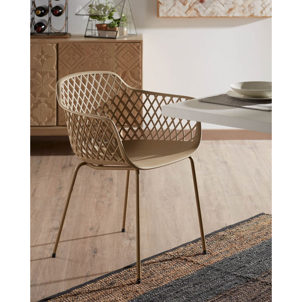 Стул La Forma QUINN CC1223S12 Бежевый-1