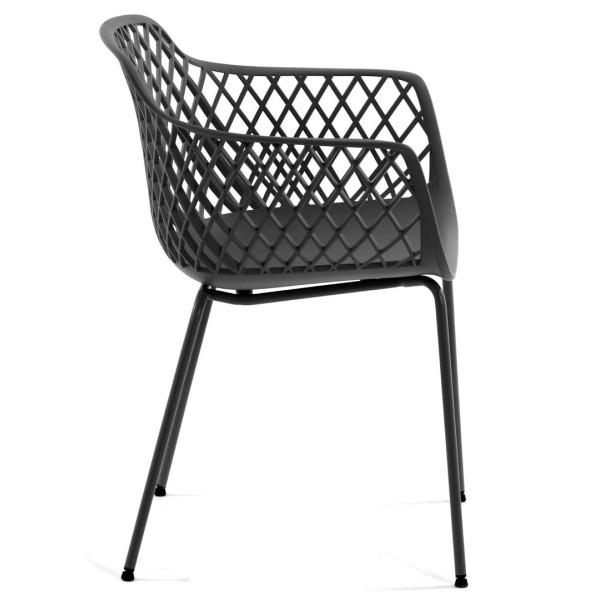 Стул La Forma QUINN CC1223S02 Темно-серый-5