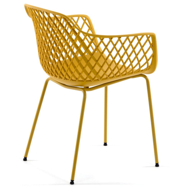 Стілець La Forma QUINN CC1223S31 Жовтий-6