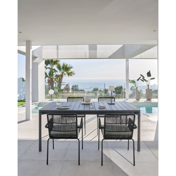 Стул-кресло La Forma SAMT CC0717S01 Черный-4