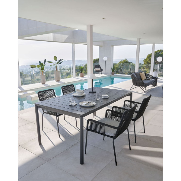 Стул-кресло La Forma SAMT CC0717S01 Черный-3