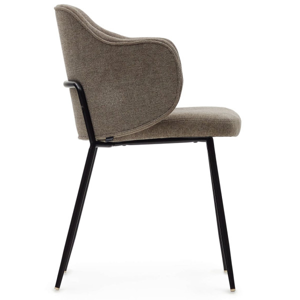 Стілець La Forma SUANNA C0100009BF11 Коричневий тканина-4