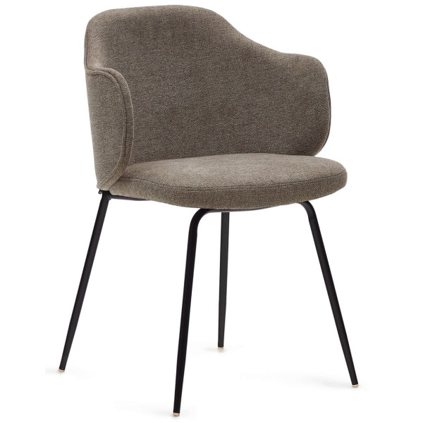 Стілець La Forma SUANNA C0100009BF11 Коричневий тканина-0