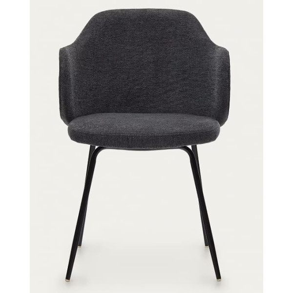 Стілець La Forma SUANNA C0100009BF15 Темно-сірий тканина-2
