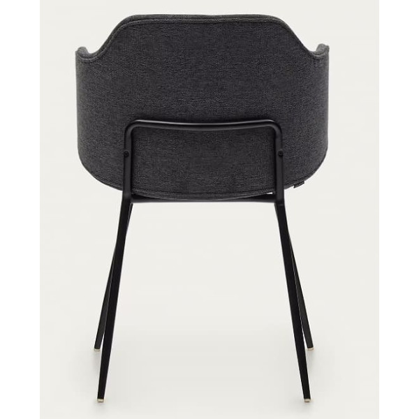 Стілець La Forma SUANNA C0100009BF15 Темно-сірий тканина-5