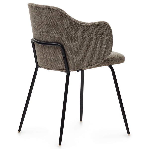 Стілець La Forma SUANNA C0100009BF11 Коричневий тканина-5