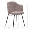 Стул La Forma SUANNA ​​C0100009LN24 Розовый ткань вельвет-10-thumb