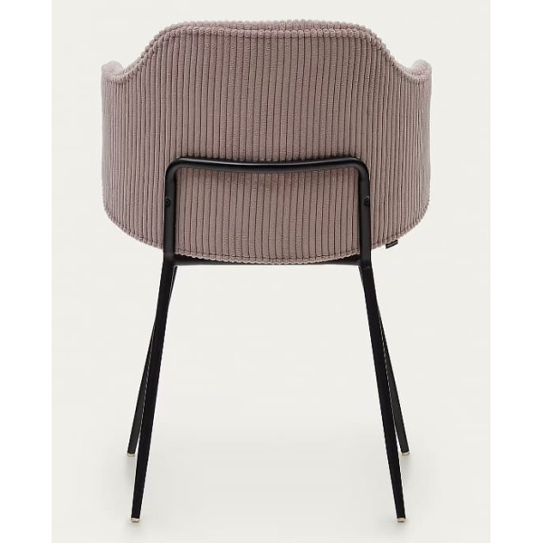 Стул La Forma SUANNA ​​C0100009LN24 Розовый ткань вельвет-5