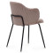 Стул La Forma SUANNA ​​C0100009LN24 Розовый ткань вельвет-4-thumb