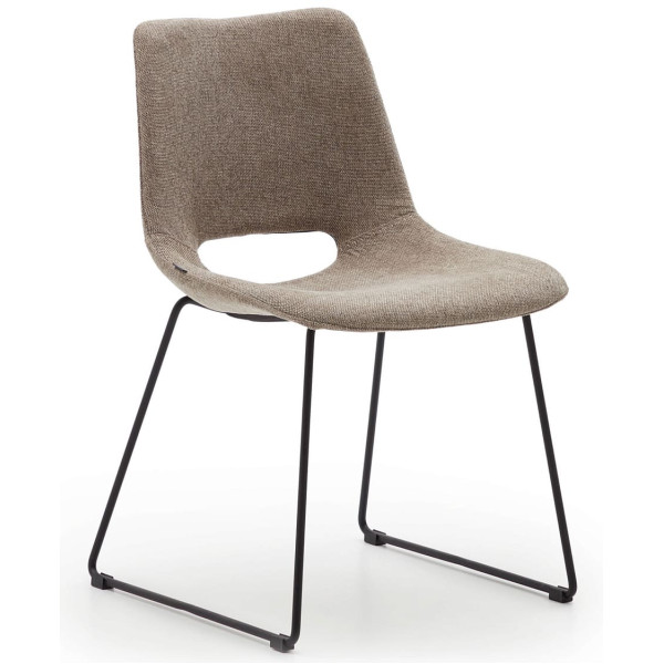 Стілець La Forma ZAHARA C0100012JJ11 Коричневий тканина-0