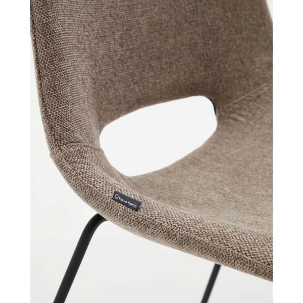 Стілець La Forma ZAHARA C0100012JJ11 Коричневий тканина-6