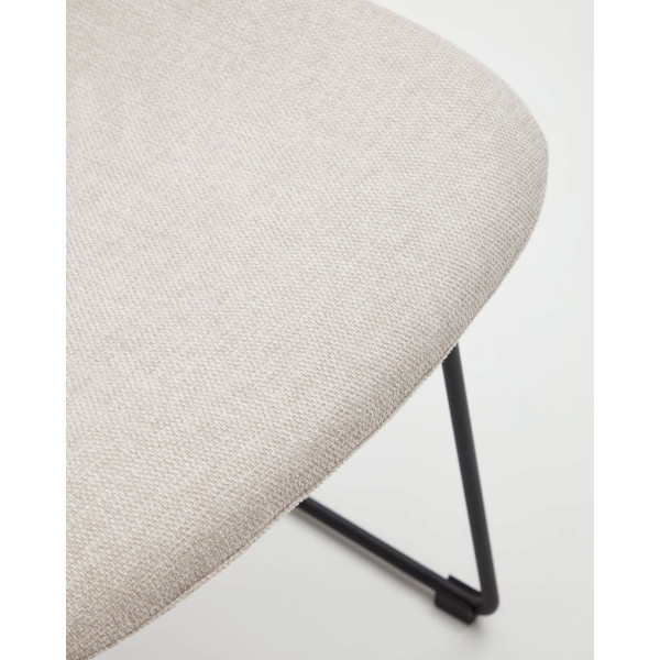 Стілець La Forma ZAHARA C0100012JJ12 Бежевий тканина-8