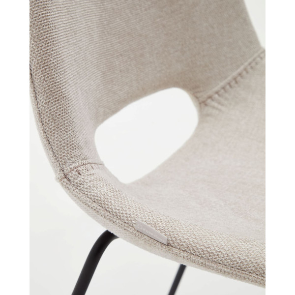 Стілець La Forma ZAHARA C0100012JJ12 Бежевий тканина-7