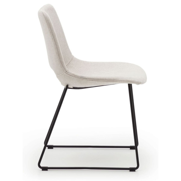 Стілець La Forma ZAHARA C0100012JJ12 Бежевий тканина-4