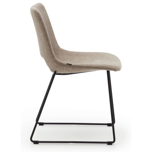 Стілець La Forma ZAHARA C0100012JJ11 Коричневий тканина-3