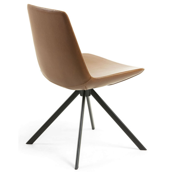 Стул La Forma ZAST CC0824U10 Коричневый экокожа-2